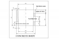 12 STOws Cooker Concrete Body